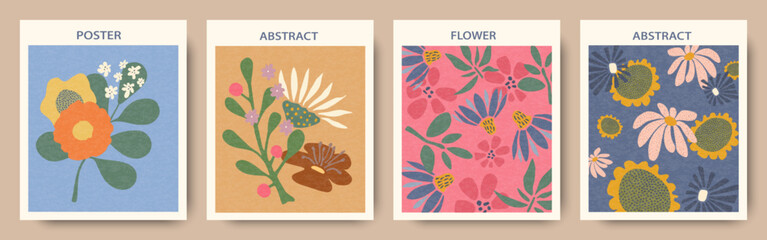 Abstraction with flowers 2