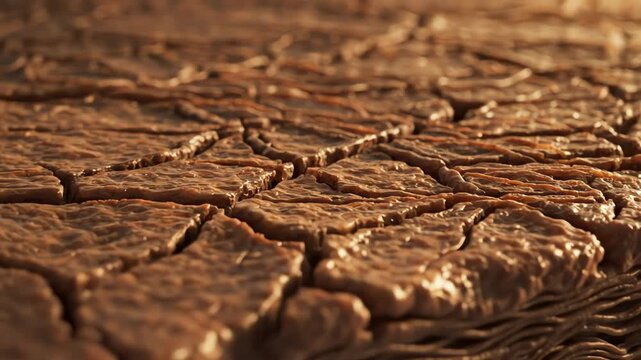 The skin under cellular magnification, showing collagen fibers stiffening from glycation