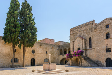 The medieval old town of Rhodes. Rhodes island, Dodecanase, Greece