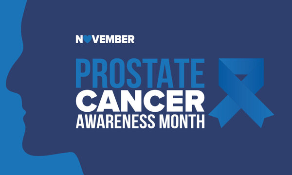 Prostate Cancer Awareness Month in September. Movember in November. Men's Health. Medical health care and awareness design. oster, card, banner and background. Vector illustration - Powered by Adobe