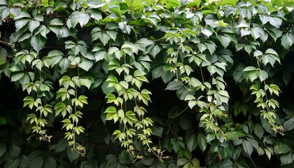 Fototapeta premium Vine Plant Branch Creeper Leaf Green Liana Tropical Nature