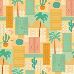 Palm Springs Mid-Century Pattern