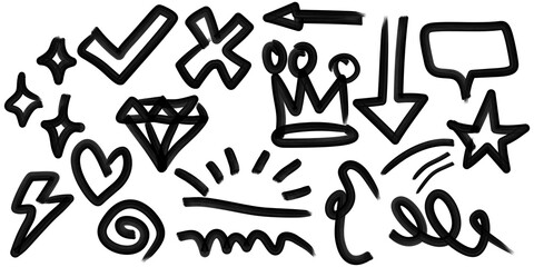 set of different tools, set of hand drawn illustrations, set of hand tools, draw hand doodle set white background, set of hand drawn illustrations