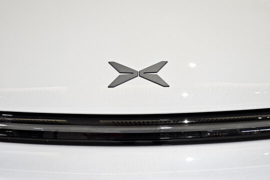 Bangkok, Thailand October 27 2025: XPENG is a company founded in 2014 in Guangzhou, China, that specializes in smart EVs.