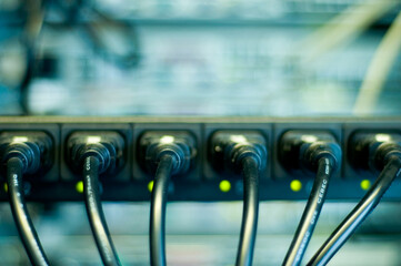 Power cables on technology switch internet connectivity