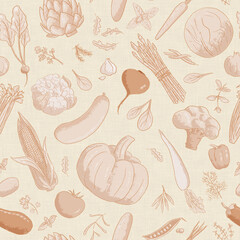 Vegetable Garden Pattern