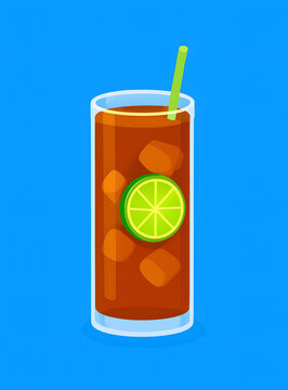 Tea o ice with lime drink malaysia (teh o limau mamak malaysia)