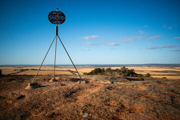 Australia, Mount Wudinna is located near the Wudinna town in South Australia. This impressive natural rock is claimed to be the second largest monolith in Australia just after Ayers Rock.