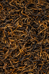 Fresh Green Tea Leaves with Floral, Herbal, and Fruit Ingredients Macro Shot