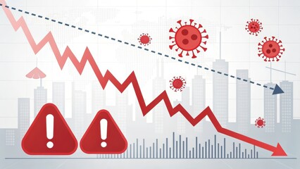 Economic downturn and financial crisis caused by the coronavirus pandemic