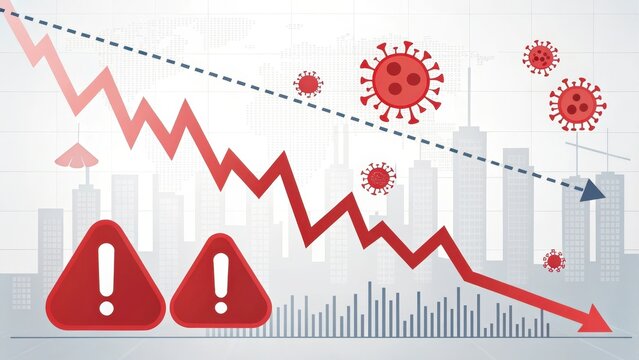Economic downturn and financial crisis caused by the coronavirus pandemic