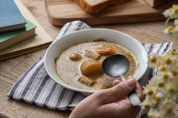 美味しそうなスープ