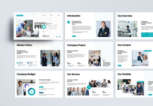 Company Profile Presentation Template