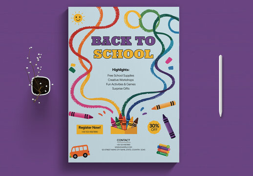 Back To School Flyer