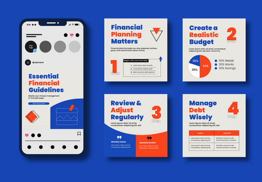 Financial Guidelines Social Media Post