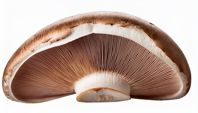 Fresh Champignon Mushroom Transparent Background
