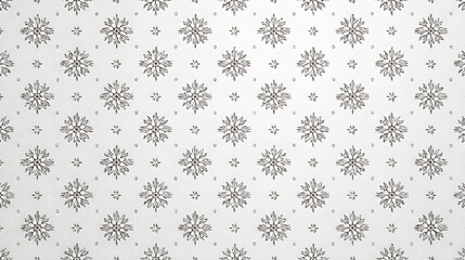 White minimal holiday pattern wallpaper, elegant clean tone and corporate polish