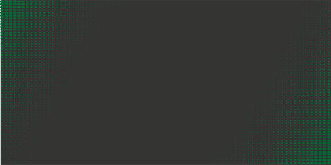 Rounded Dashes Halftone Pattern Vector Diagonal Frame Vivid Turquoise Abstract Background. Half Tone Tilted Structure Minimalism Graphic Eye-Catching Wallpaper. Retro Futurism Sci-Fi Tech Illustration