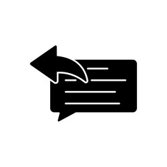 Icon a blockchain, isolated against a clean background.