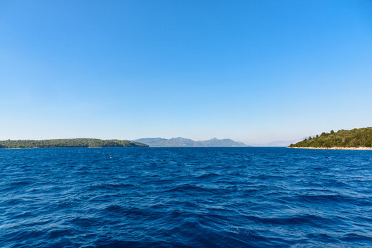 Skorpios or Scorpios a private island by Aristotle Onassis, in the Ionian Sea in Greece near Lefkada