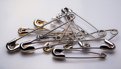 Fototapeta premium Safety Pins Group