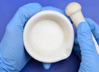 Stearic acid is a saturated fatty acid with an 18-carbon chain.