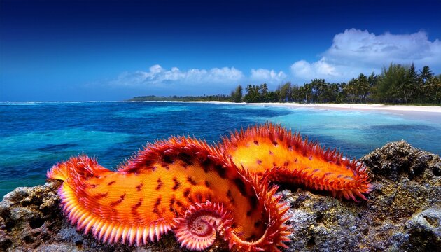 Caribbean Fire Bristle Worm