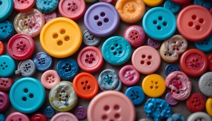 buttons on a white background