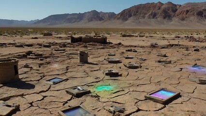 Discarded electronic products