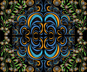 abstract seamless pattern