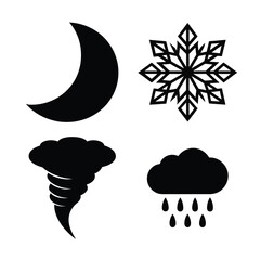 weather forecast icons
