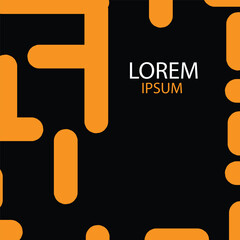 Abstract vector background with squares, a business technology design concept for a website icon or logo symbol illustration