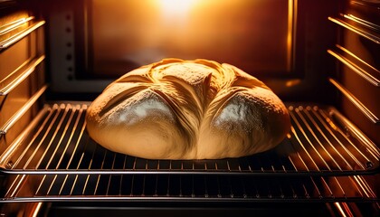Golden Dough Rising In The Warm Oven Glow Evoking The Cozy Danish Hygge And National Bake Week Celebrations