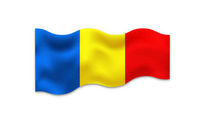 Obraz premium Flag of Chad