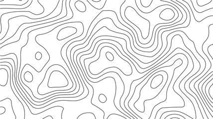 Topographic Contour Map Background. Abstract Vector Wave Grid With Mountain Relief. This Title Retains The Essential Keywords (Topographic, Vector, Contour, Map, Wave, Mountain) Abstract topographic.