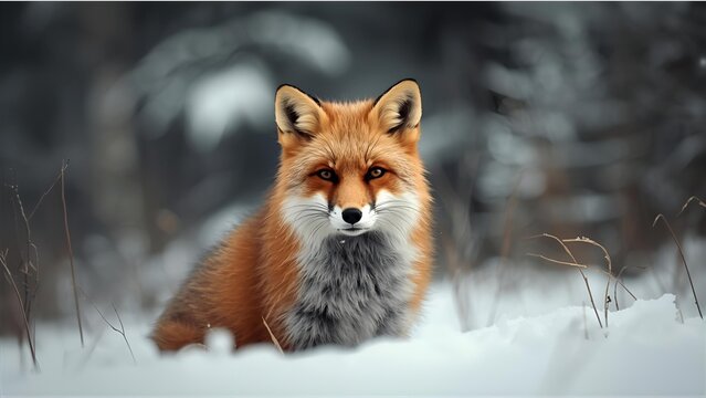 red fox vulpes