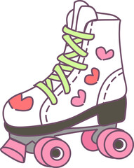 Y2K Digital Aesthetic Set with 90s Pixel Style Elements and Pastel Tech Graphics