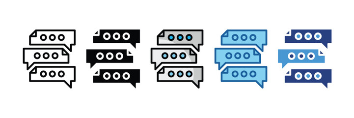 Comment Thread  Icon Element For Design