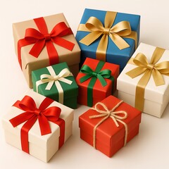 カラフルなギフトボックスのコレクション｜Colorful Gift Boxes Collection