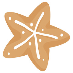 Blue Porcelain Christmas Cookies and Sweets | Delft Blue Holiday Clipart | Blue and White Winter Vector