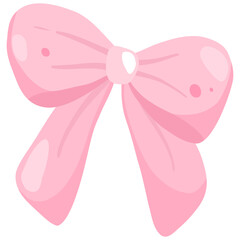 Decorative Bow Vector | Ribbon Bow Clipart | Gift Bow Illustration