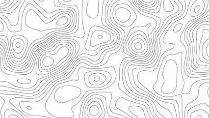 Topographic Contour Map Background. Abstract Vector Wave Grid With Mountain Relief. This Title Retains The Essential Keywords (Topographic, Vector, Contour, Map, Wave, Mountain) Abstract topographic.