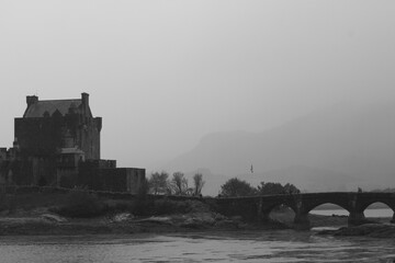Eilean Donan castle, Loch Duich, in the Scottish Highlands, Scotland