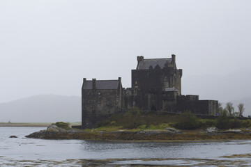 Eilean Donan castle, Loch Duich, in the Scottish Highlands, Scotland