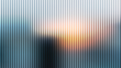 Abstract background with vertical lines and blurred light effect