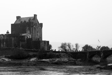 Eilean Donan castle, Loch Duich, in the Scottish Highlands, Scotland