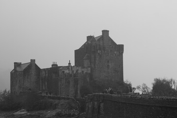 Eilean Donan castle, Loch Duich, in the Scottish Highlands, Scotland