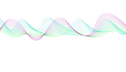 Vibrant abstract wave, digital sound wave, abstract background