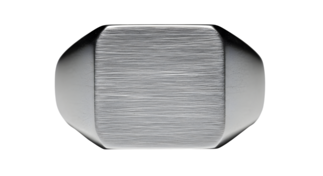 Electronic Component Isolated: Small Metallic Microchip Part for Circuit Boards, Surface Mount Device (SMD)
