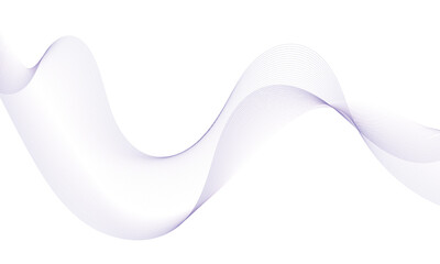 Abstract curvy and smooth lines wave background design